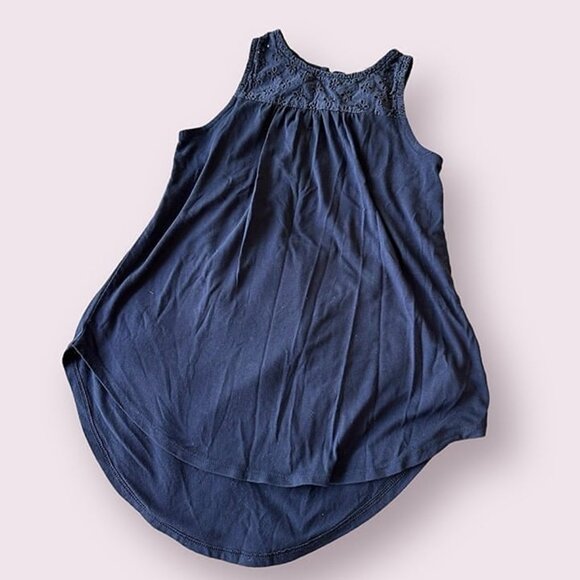 Girls Old Navy Blue Tank Top size 8 - Picture 1 of 5